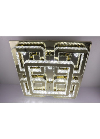 Люстра стельова кришталева LED з пультом C1787/800*800-gd Золото 17х80х80 см. Sunnysky (253629803)
