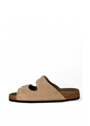 Бежевые шлепанцы Melanda.M