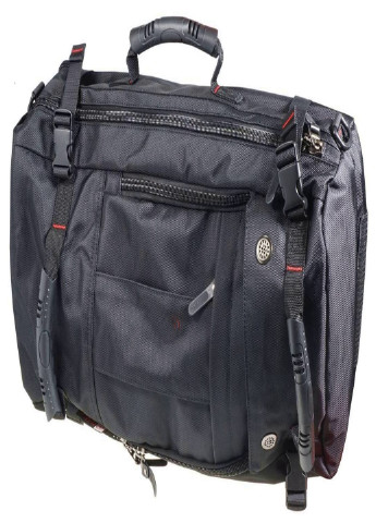 Дорожный туристический рюкзак сумка с длинной ручкой и навесным кодовым замком 32х20х54 см (542124-Т) Черный Francesco Marconi (236006158)