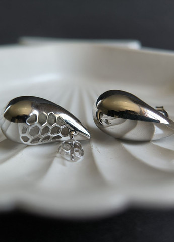 Сережки Silver Flame (350941279)