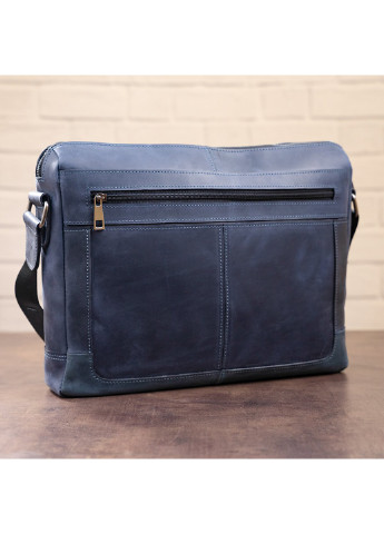 Мужская кожаная сумка для ноутбука 35х26х6 см Shvigel (252134174)