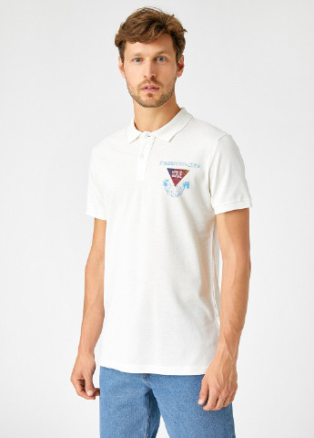 Молочная футболка-футболка для мужчин KOTON