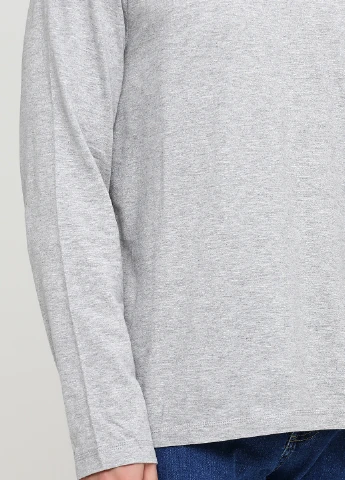 Лонгслів H&M сірий кежуали