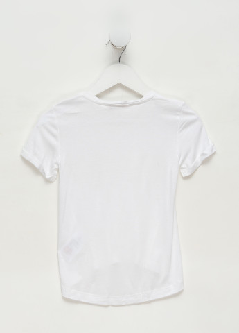 Белая летняя футболка Supertrash