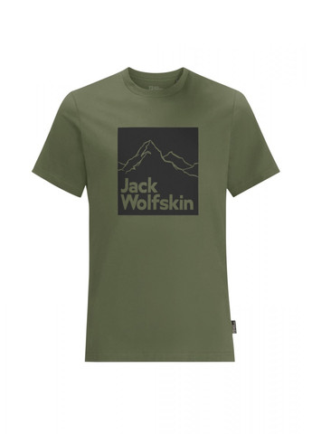 Зеленая футболка Jack Wolfskin
