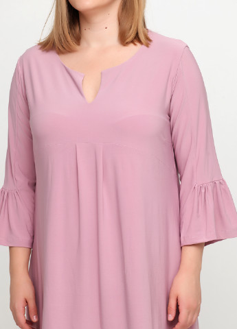 Рожева кежуал сукня а-силует Cookie Culture однотонна