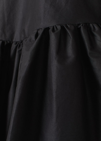 Чорна кежуал сукня а-силует H&M однотонна