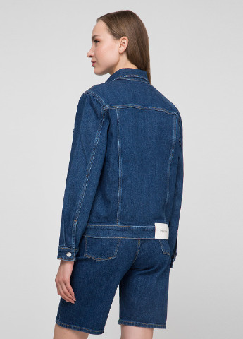 Синя демісезонна куртка Calvin Klein