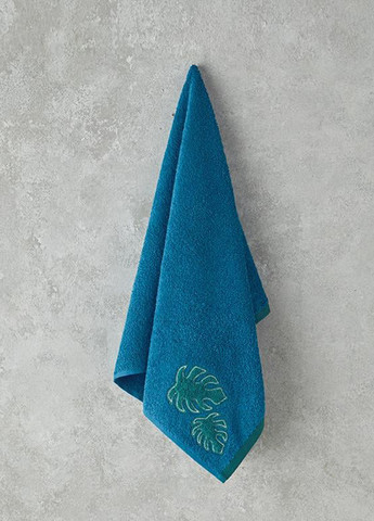 English Home полотенце для лица, 50х80 см однотонный синий производство - Турция