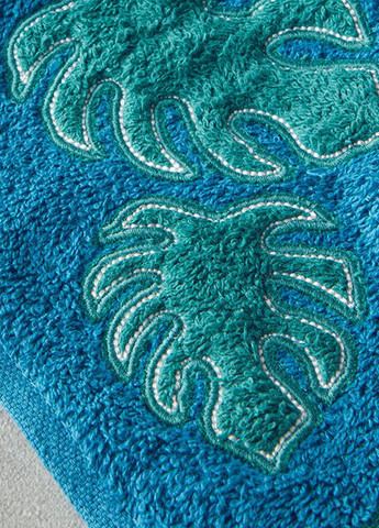 English Home полотенце для лица, 50х80 см однотонный синий производство - Турция