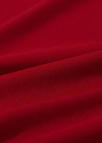 Бордова літня футболка SHEIN