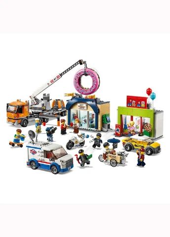 Конструктор Lego City Открытие магазина по продаже пончиков 790 деталей (207383234)
