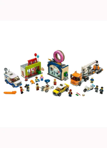Конструктор Lego City Открытие магазина по продаже пончиков 790 деталей (207383234)