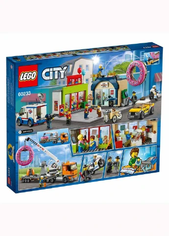 Конструктор Lego City Открытие магазина по продаже пончиков 790 деталей (207383234)