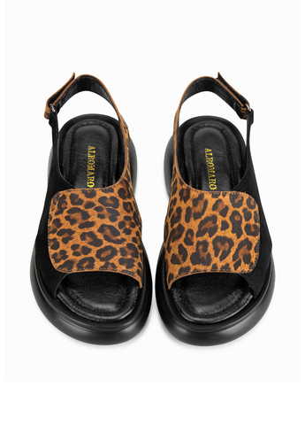 Черные босоножки Alromaro на липучке