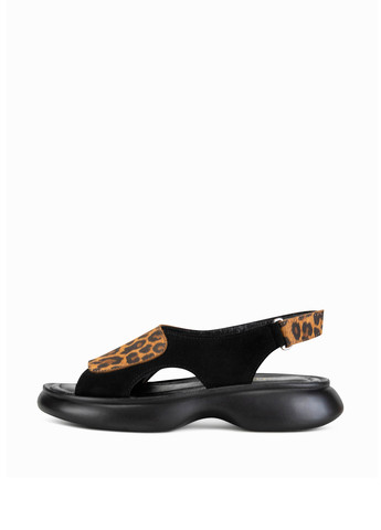 Черные босоножки Alromaro на липучке