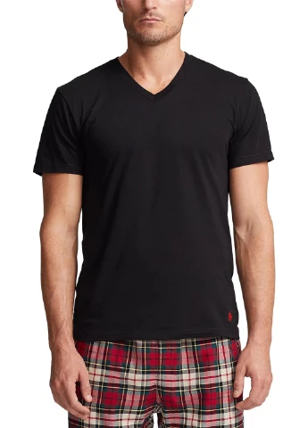 Черная футболка (6 шт.) Ralph Lauren