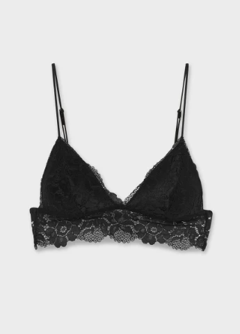 Чорний бюстгальтер C&A