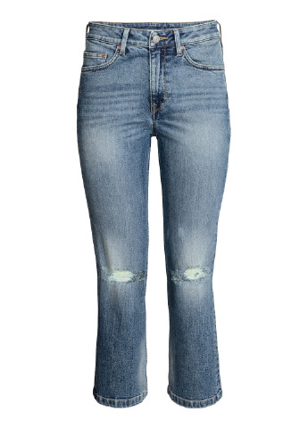Джинсы Straight High Ankle Jeans H&M - (193071391)