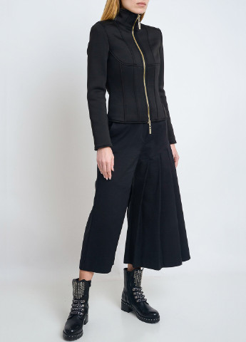 Черная демисезонная куртка Mangano