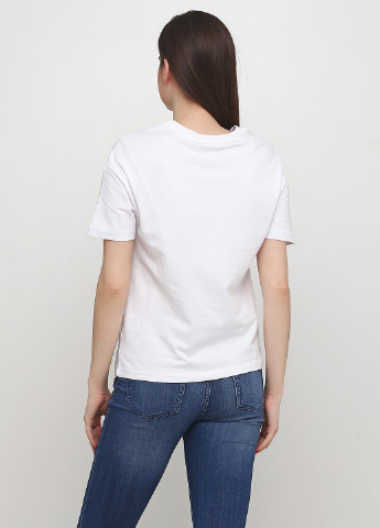 Біла літня футболка Madoc Jeans