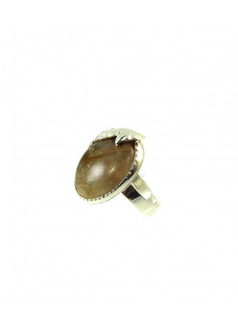Ексклюзивна Каблучка Рутиловий кварц, Срібло, 18 розмір Fursa fashion кольцо (254288836)