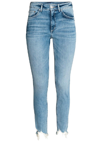 Джинси H&M завужені блакитні джинсові