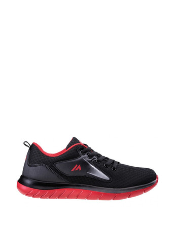 Чорні осінні кросівки Martes MASYLI TEEN-BLACK/RED