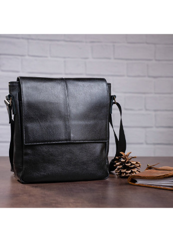 Мужская кожаная сумка 22х21х7,5 см Shvigel (252131372)