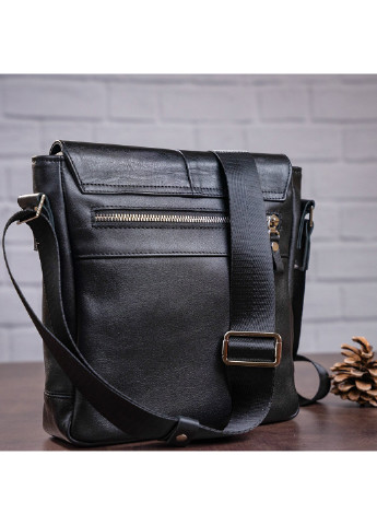 Мужская кожаная сумка 22х21х7,5 см Shvigel (252131372)