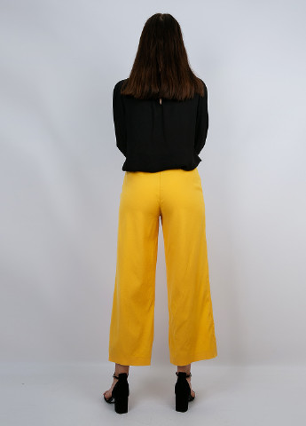 Желтые кэжуал демисезонные укороченные, прямые брюки Ralph Lauren