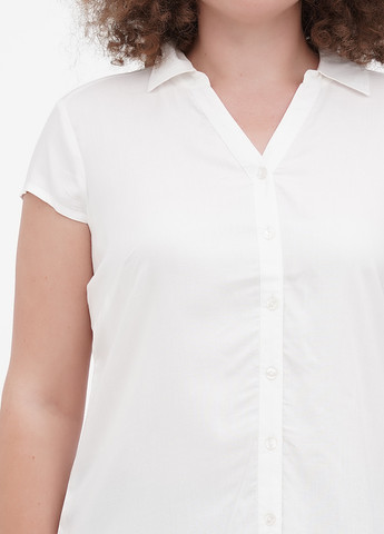 Молочная летняя блуза Collection L
