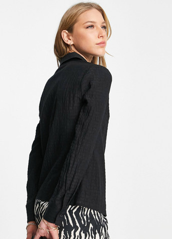 Чёрная блуза Topshop