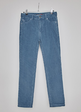 Голубые демисезонные прямые джинсы Quiksilver