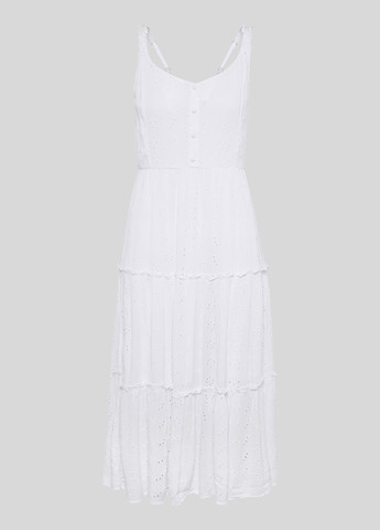 Білий кежуал сукня C&A однотонна