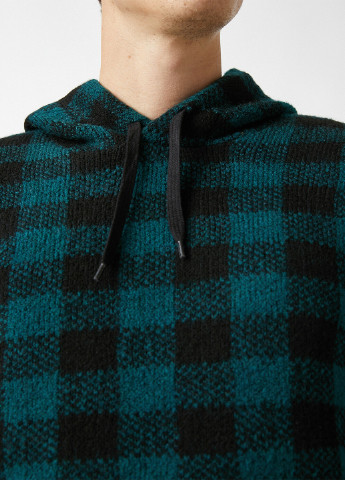 Темно-бірюзовий демісезонний светр KOTON