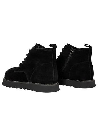 Зимние ботинки ALLSY со шнуровкой из натуральной замши