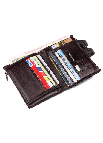 Чоловік шкіряний гаманець 9,2x12 см Vintage (229461364)