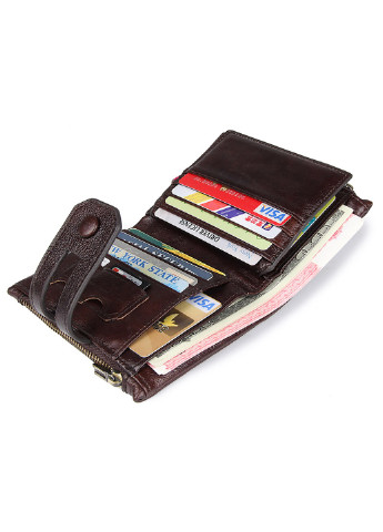 Чоловік шкіряний гаманець 9,2x12 см Vintage (229461364)