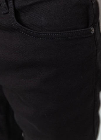 Черные демисезонные зауженные джинсы Ager