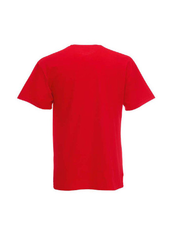 Червона демісезонна футболка Fruit of the Loom 61019040164