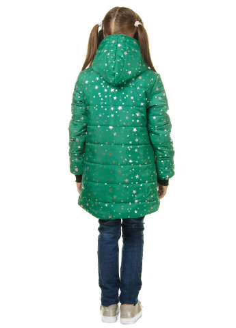 Зеленая зимняя куртка ViDa