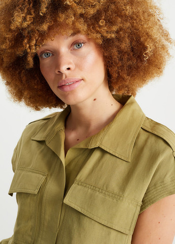 Хаки блуза C&A