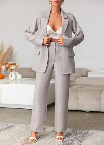 Костюм (жакет, брюки) SHEIN (316776472)