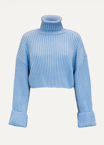 Блакитний демісезонний светр Gepur