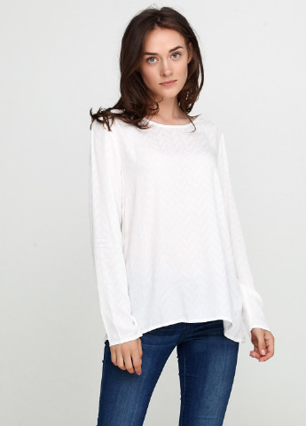 Белая демисезонная блуза Soyaconcept