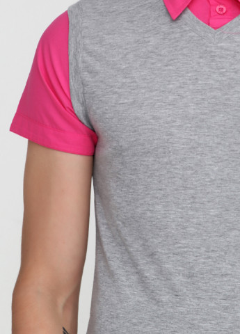 Серая футболка-поло для мужчин MSY меланжевая