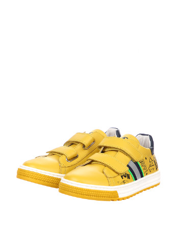 Желтые демисезонные кроссовки Naturino