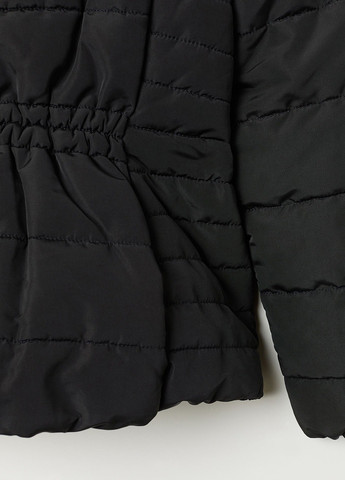 Чорна демісезонна куртка H&M