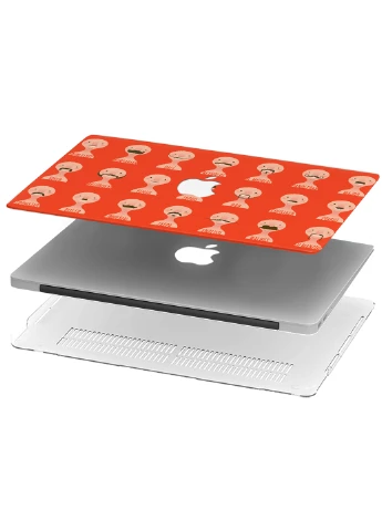 Чехол пластиковый для Apple MacBook 12 A1534 / A1931 Усики (Mustache) (3365-2104) MobiPrint (218506271)